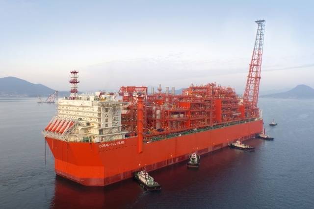 삼성중공업이 건조한 부유식 LNG 생산설비(FLNG). [삼성중공업 제공]