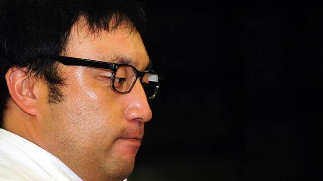 이혁재 측면 얼굴 자료사진 - 사건 현장 사진 아님