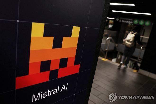 미스트랄 AI [로이터 연합뉴스 자료사진. 재판매 및 DB 금지]