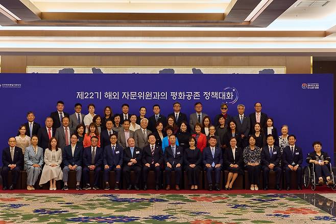 이재명 대통령 주재 제22기 평통 해외 자문위원 정책대화 [본인 제공]