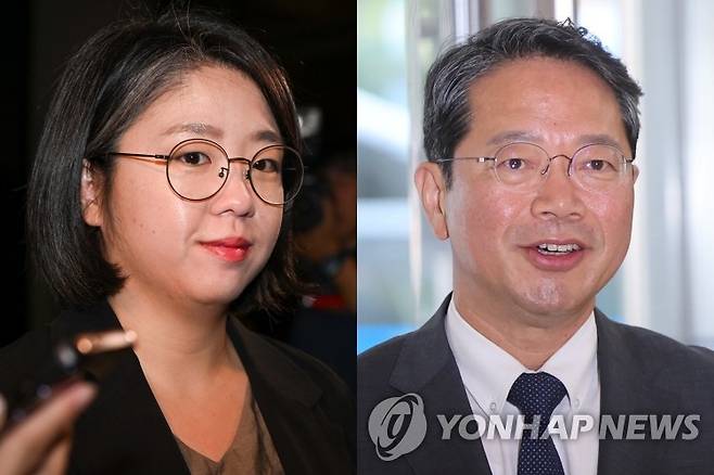 용혜인(왼쪽부터)·김승원 [촬영 류영석·박동주]