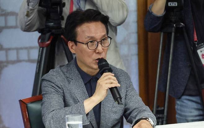김민석 더불어민주당 대표. 연합뉴스