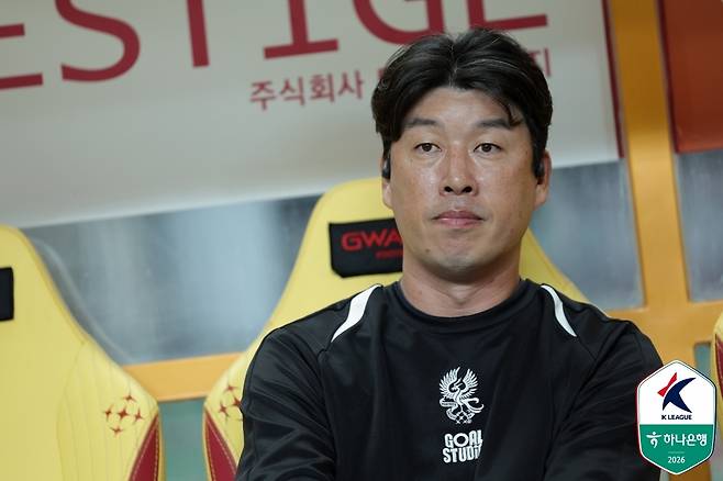이정규 광주FC 감독. 프로축구연맹 제공