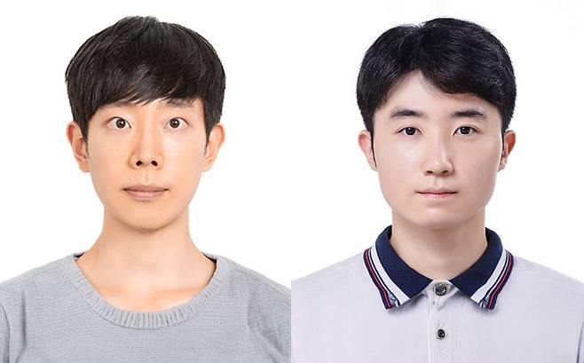 (왼쪽부터) AI학과 김의환 교수, 김재우 석·박사통합과정생. /제공=GIST