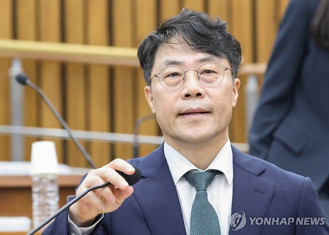 김성수 대법관 후보자, 인사청문회 참석 (서울=연합뉴스) 이동해 기자 = 김성수 대법관 후보자가 14일 국회에서 열린 국회인사청문특별위원회 인사청문회에 참석해 있다. 2026.9.14 eastsea@yna.co.kr