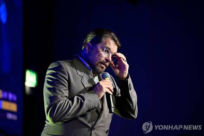 임미 오케손 스웨덴민주당 대표 [AFP 연합뉴스. 재판매 및 DB 금지]