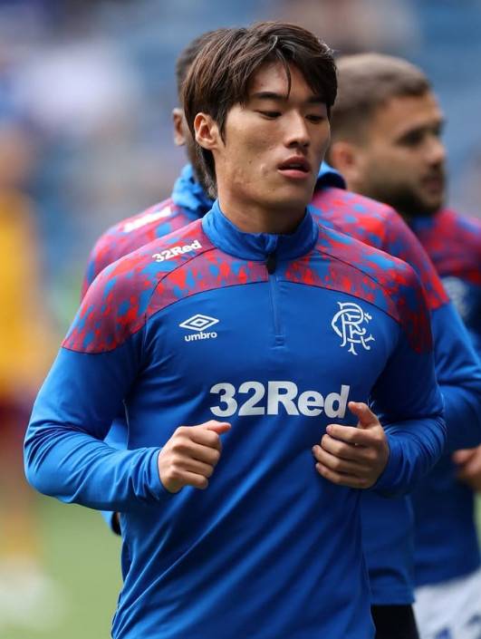 레인저스FC 김민수. /사진=레인저스FC SNS 캡처