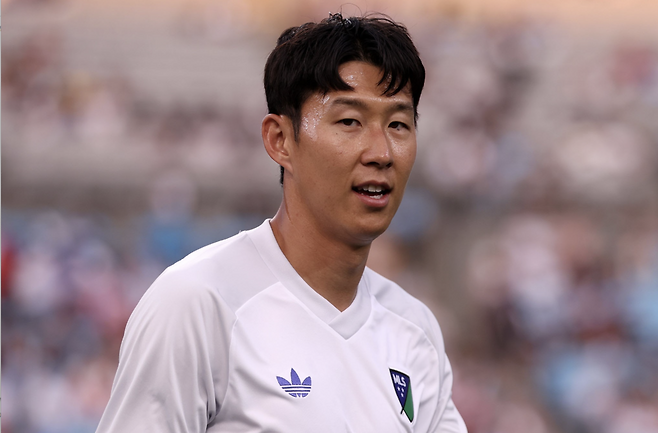 로스앤젤레스 FC의 손흥민. 게티이미지