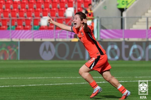 범예주(여자 U20 대표팀). 대한축구협회 제공