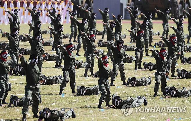 특공무술 [연합뉴스 자료사진] *기사와 관련이 없는 자료사진입니다.
