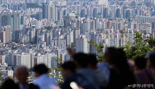 17일 서울 남산에서 바라본 서울 아파트 단지 모습. 2026.9.17/뉴스1 /사진=(서울=뉴스1) 오대일 기자