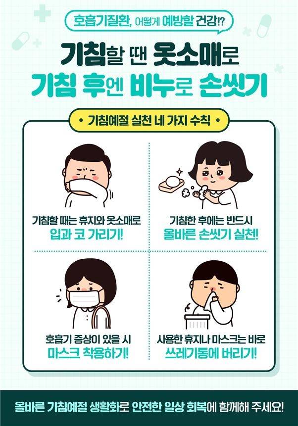 호흡기 질환 예방 [경북도 제공]