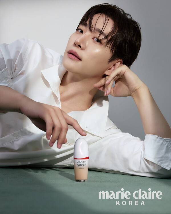 이준호 글로우 파운데이션 화보/ 사진 제공=시세이도