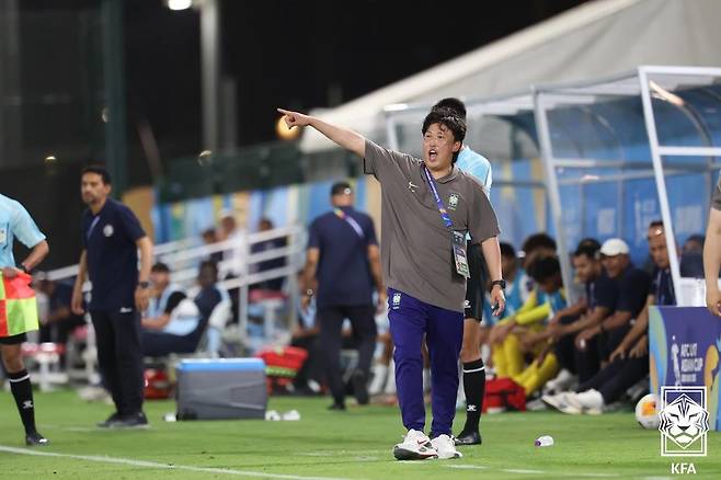 U-17 남자 축구 대표팀 김현준 감독(대한축구협회 제공. 재판매 및 DB 금지)