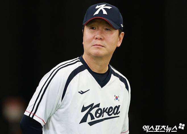 류지현 감독이 이끄는 대한민국 야구 국가대표팀이 21일 일본 아이치현 오카자키 시민구장에서 대만과 2026 아이치·나고야 아시안게임 조별리그 B조 1차전을 치른다. 사진 엑스포츠뉴스 DB