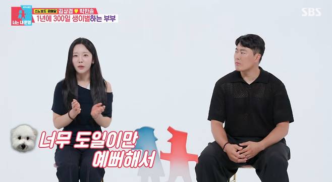 '동상이몽2' 김상겸 와이프 박한솔&nbsp;