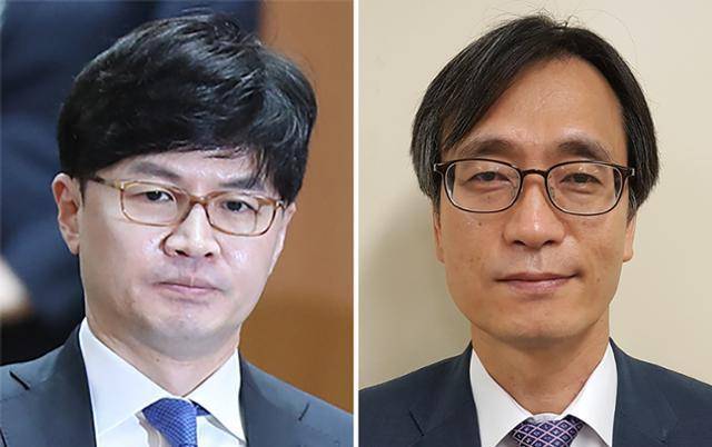 법무부 장관을 역임한 한동훈(왼쪽 사진) 무소속 의원, 검사 출신 정진웅 변호사. 연합뉴스