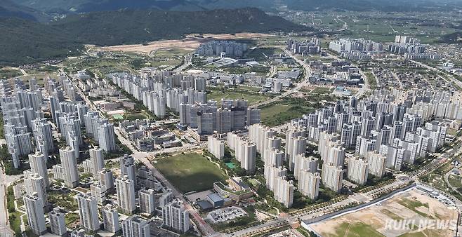 내포신도시 전경.
