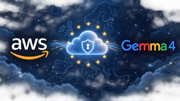 AWS·Google DeepMind 각 로고. [사진=챗GPT]