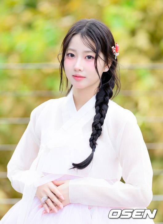 [OSEN=이대선 기자] 그룹 유스피어 다온 한복 인터뷰 2026.09.17 /sunday@osen.co.kr