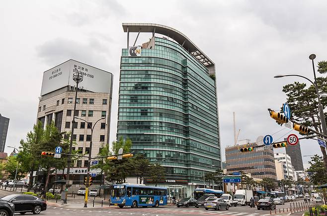 HNIX 본사가 위치한 서울특별시 중구 아도라타워. 사진=최준필 기자