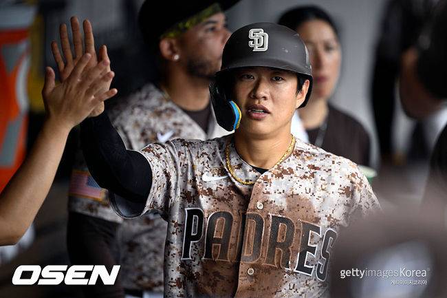 [사진] 샌디에이고 파드리스 송성문. ⓒGettyimages(무단전재 및 재배포 금지)