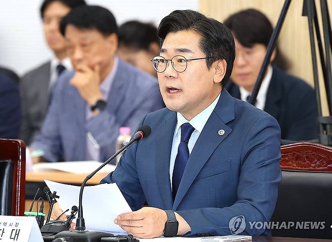 박찬대 인천시장 [연합뉴스 자료사진]