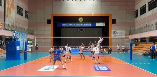 올 IBK기업은행배 전국중고배구대회 인하부고 경기 모습 [한국중고배구연맹 제공]