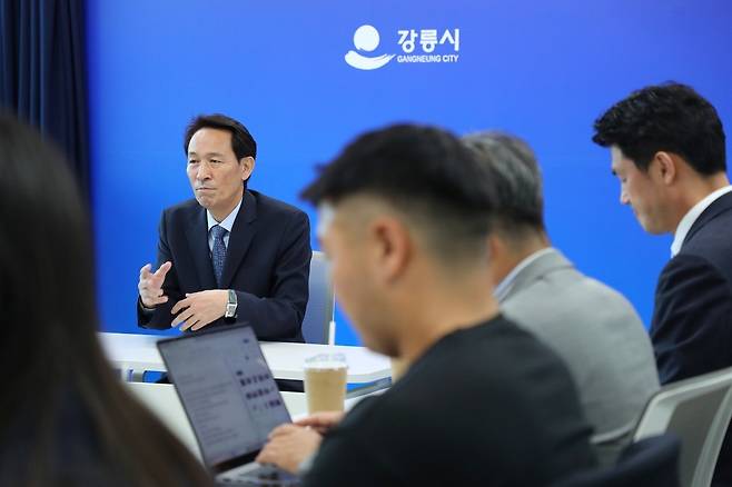 우상호 강원지사 [강원도 제공. 재판매 및 DB 금지]