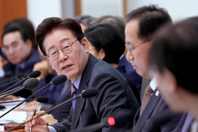 이재명 대통령이 지난 29일 청와대에서 열린 국무회의에서 발언하고 있다 (사진=청와대통신사진기자단)