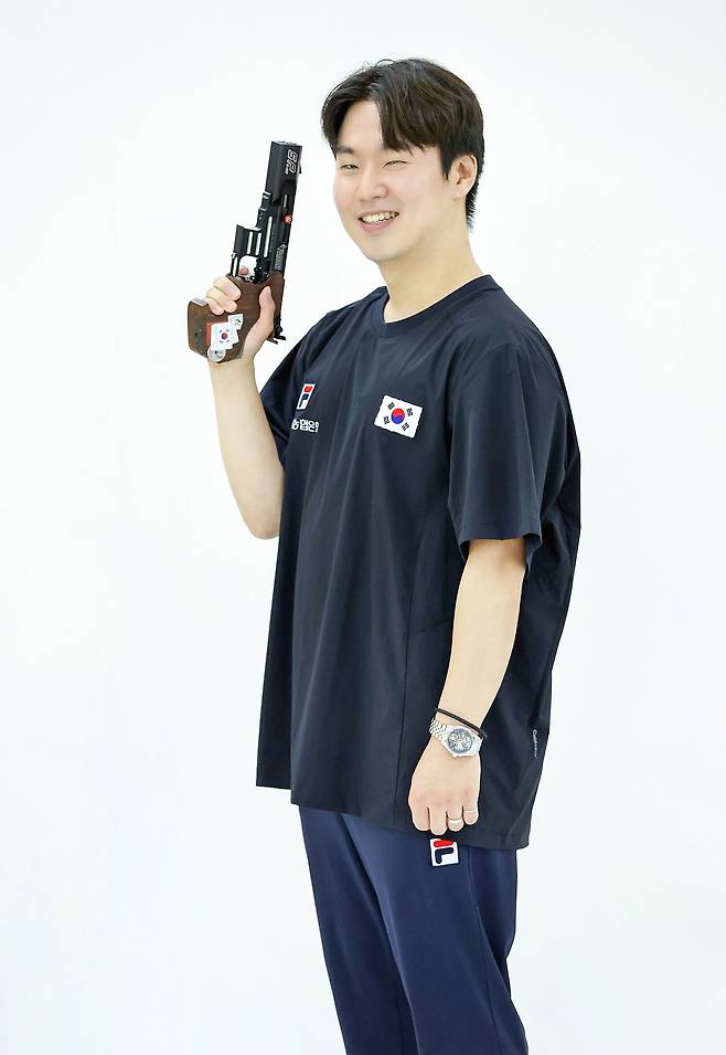 한국 사격 국가대표 이건혁.(대한사격연맹 제공. 재판매 및 DB 금지)