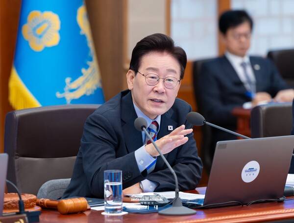 ▲이재명 대통령이 2026년 9월29일 청와대에서 국무회의를 주재하고 있다. 사진=청와대