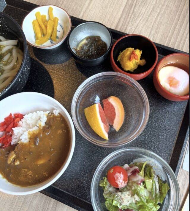백진희가 다카마스 여행에서 매일 먹었다는 조식/소셜미디어