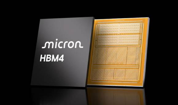 마이크론의 HBM4 제품. [사진=마이크론]