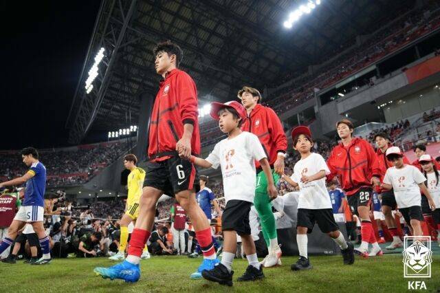 한국 23세이하 축구 대표팀 주장 이기혁./대한축구협회 제공