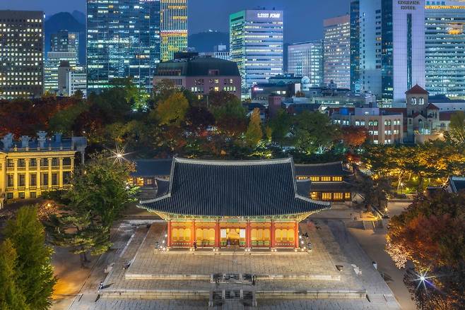 덕수궁 야경  [한국관광공사 제공]