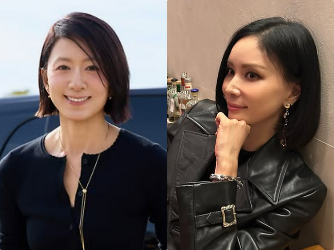 김희애·고소영 SNS 캡처