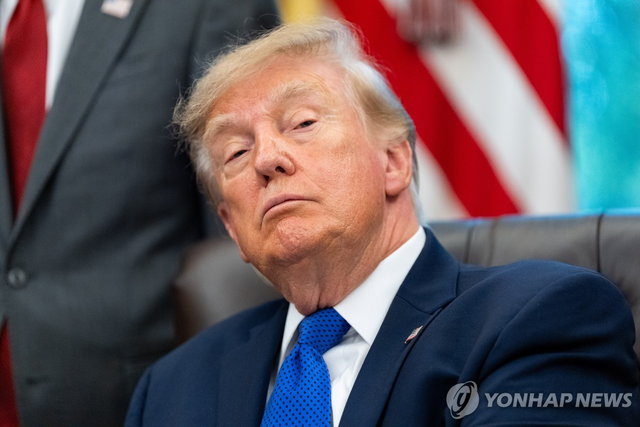 트럼프 대통령. AP=연합뉴스