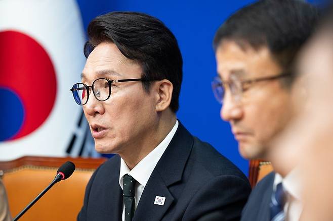 김민석 더불어민주당 대표. 뉴스1