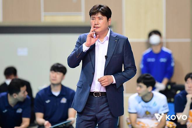 권순찬 감독. 한국배구연맹 제공