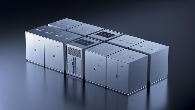 중국 CATL의 소듐이온배터리 기반 에너지저장장치(ESS)인 ‘테너소듐’ 모습. CATL 제공
