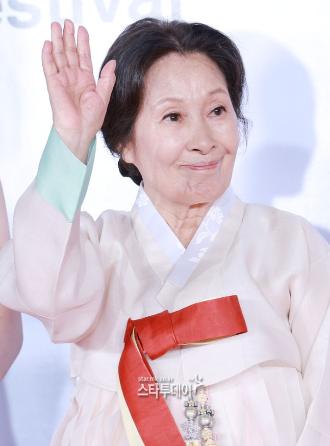 배우 김혜자. 사진 I 유용석 기자