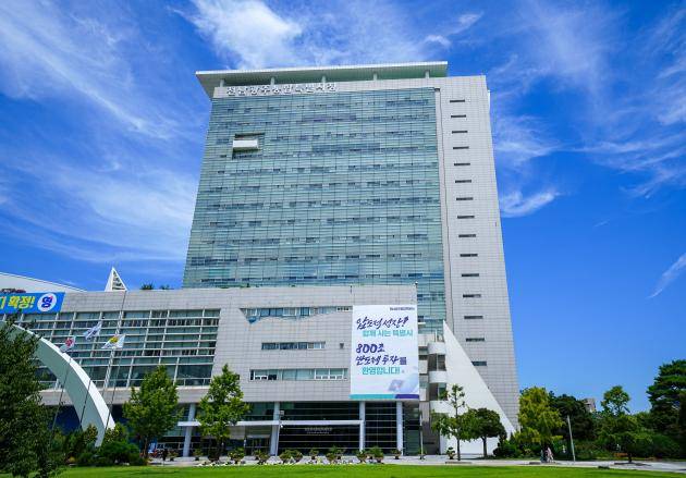 전남광주통합시청전경.