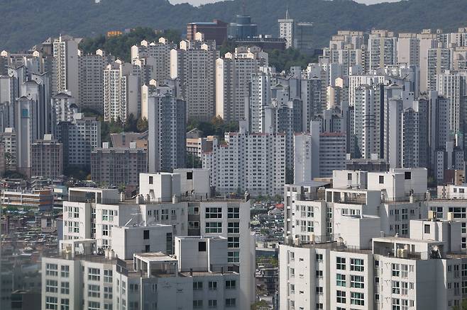 지난 9월 서울 강북구의 한 아파트 단지 모습./뉴시스