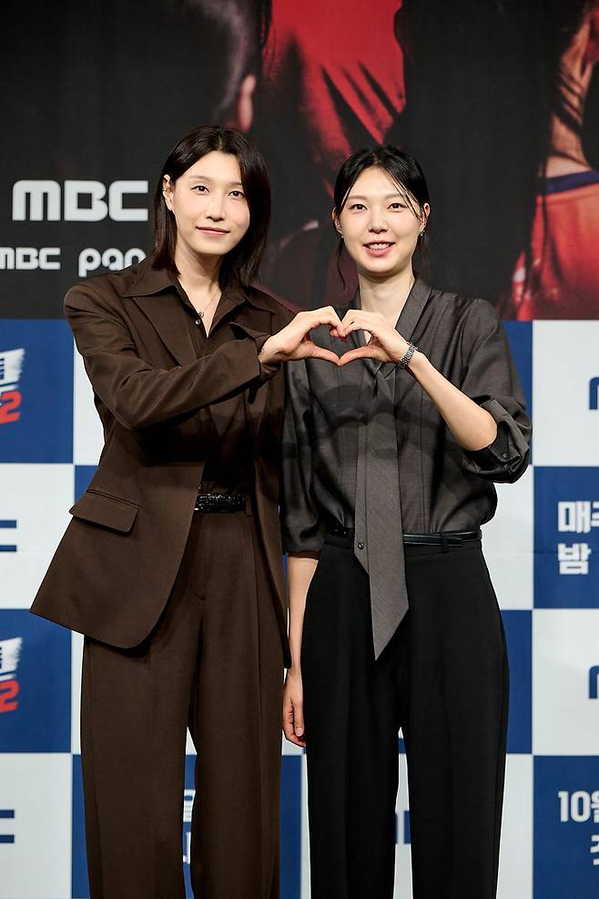김연경, 양효진. 사진| MBC