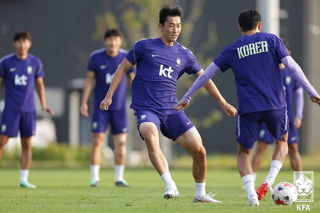 김건희.  대한축구협회 제공