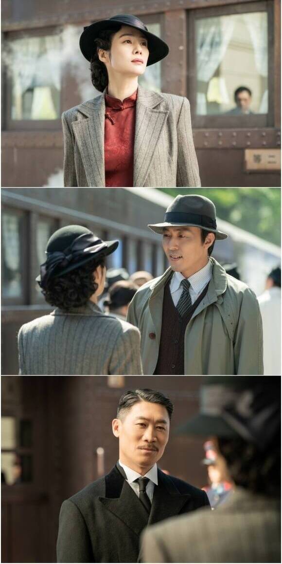 배우 김현주 이무생 진선규(위부터)의 활약도 무시할 수 없다. 이들은 각자 무장 항일단체 구국단 소속의 독립운동가, 일본에 충성을 다하는 조선총독부 정무총감으로 분한다. /tvN