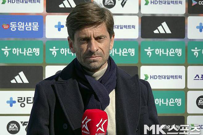 제주 SK 세르지우 코스타 감독. 사진=이근승 기자
