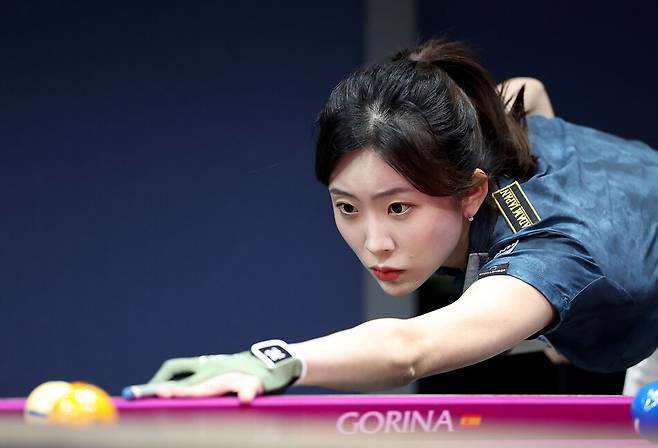 LPBA 차세대 스타 정수빈이 프로 첫 우승에 도전한다. PBA 제공