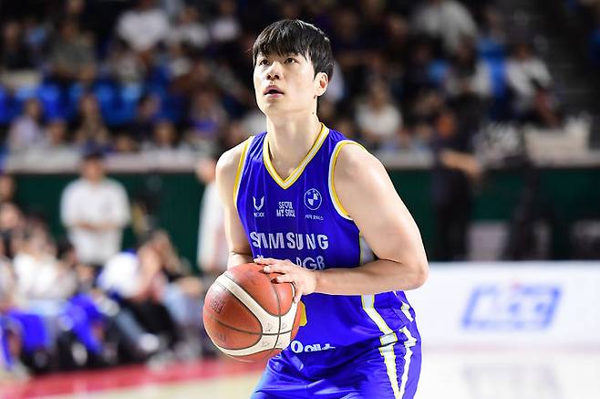 [서울=뉴시스] 프로농구 서울 삼성의 한호빈. (사진=KBL 제공)